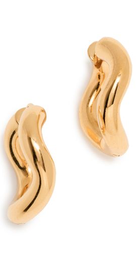 Charlotte Chesnais Charlotte Chesnais Wave Earrings Gold One