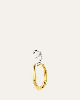 Charlotte Chesnais Delta Earring Two-Tone, Single