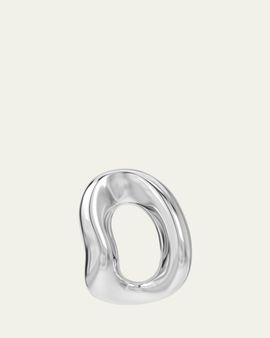Charlotte Chesnais Sterling Silver Shima Hoop Earring, Single