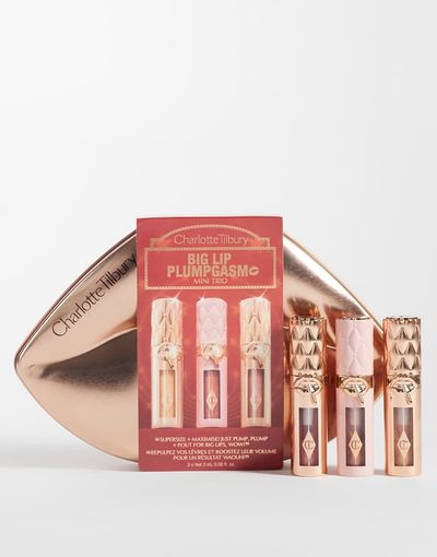 Charlotte Tilbury Charlotte Tilbury Big Lip Plumpgasm Mini Trio - Worth £45-No color