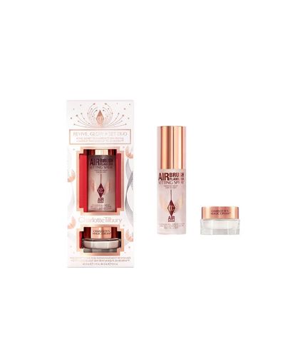Charlotte Tilbury Charlotte Tilbury Revive Glow + Set Duo - Worth £49-No color