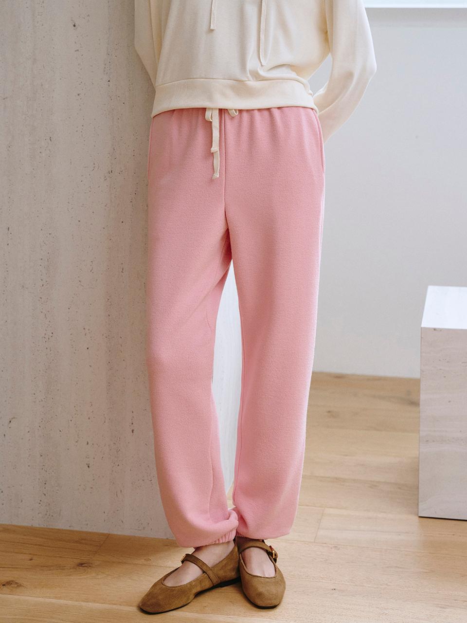 CHARMEUSE Elastic Waist Slim Fit Jogger Pants