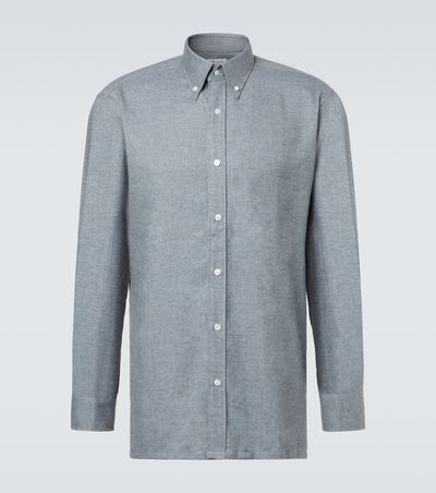 Charvet Charvet Cotton flannel shirt
