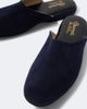 Charvet Charvet Leather-lined suede slippers - 3