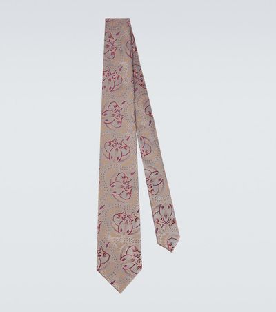 Charvet Charvet Paisley silk jacquard tie