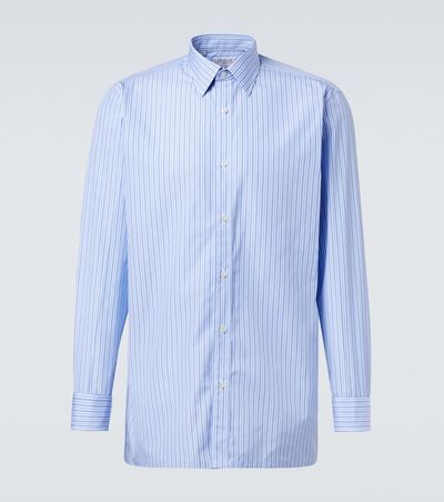 Charvet Charvet Striped cotton poplin shirt
