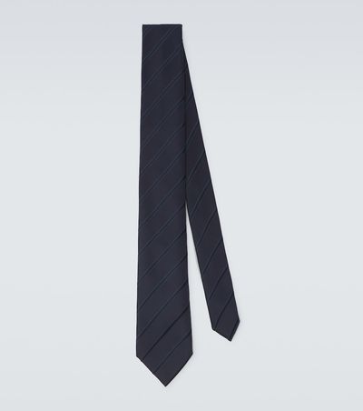 Charvet Charvet Striped silk jacquard tie