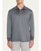 Charvet Men's Cotton Jersey Long-Sleeve Polo Shirt - 4