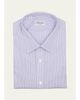 Charvet Men's Cotton Micro-Check Point Collar Slim Dress Shirt - 1