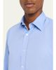 Charvet Men's Cotton Point-Collar Dress Shirt - 5