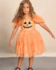 Chasing Fireflies Chasing Fireflies Pumpkin Dress for Girls - 2