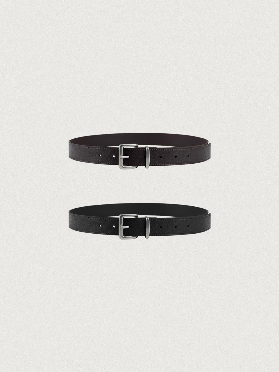 chat de lama MATTE NICKEL BELT [2COLOR]