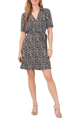Chaus Chaus Floral Print Wrap Dress