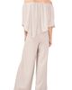 Chaus Chaus Glitter Off the Shoulder Jumpsuit - 2