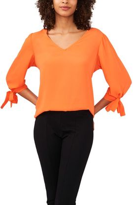 Chaus Chaus Tie Sleeve Blouse