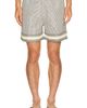 CHE CHE Berkeley Border Printed Swim Short - 1