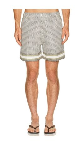CHE CHE Berkeley Border Printed Swim Short