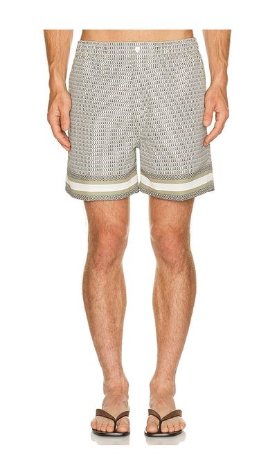 CHE CHE Berkeley Border Printed Swim Short