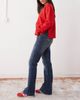 Cheap Monday Cheap Monday Booty Bei stretch low rise bootcut jeans in blue ray wash - 3