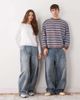 Cheap Monday Cheap Monday Unisex Dunno super baggy skater jeans in cloudy blue wash - 1