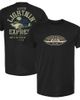 CHECKERED FLAG Men's Checkered Flag Sports Black NASCAR White Lightnin' Express T-Shirt  - 1