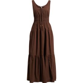 Chelsea28 Chelsea28 Cotton Poplin Tiered Maxi Sundress