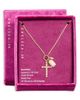 Chelsea28 Chelsea28 Cubic Zirconia Cross Pendant Necklace - 1