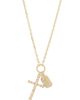 Chelsea28 Chelsea28 Cubic Zirconia Cross Pendant Necklace - 3