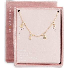Chelsea28 Chelsea28 Demi Fine Cubic Zirconia Mama Charm Necklace