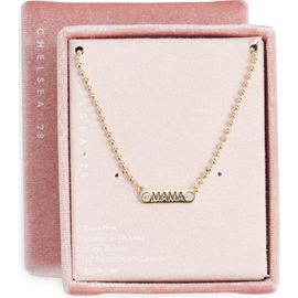 Chelsea28 Chelsea28 Demi Fine Cubic Zirconia Mama Pendant Necklace