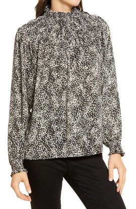 Chelsea28 Chelsea28 High Neck Smock Top