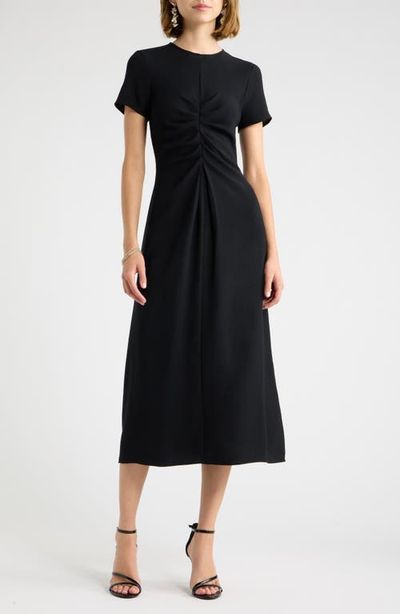Chelsea28 Chelsea28 Ruched Front Midi Dress