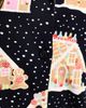 Chelsea Peers Chelsea Peers Exclusive gingerbread print short sleeve top and short pajama set in navy - 4