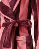 Chelsea Peers Chelsea Peers Fleece robe in multi stripe print-pink - 3