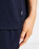 Chelsea Peers Chelsea Peers oversized utility style shirt and short set in navy - 3