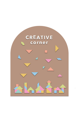 Cherrypick Cherrypick Mini Magic Playwall Arch Magnetic Wall Decal