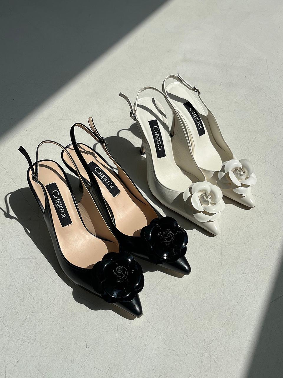CHERTOI SEOUL Camellia Slingback