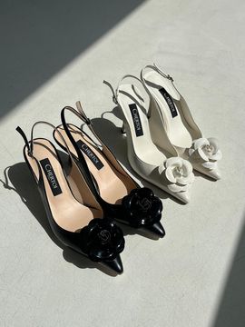 CHERTOI SEOUL Camellia Slingback