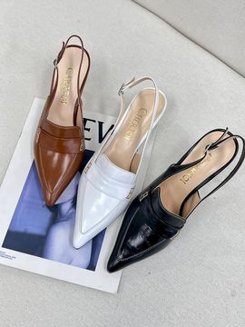 CHERTOI SEOUL Stitches Loafer Slingback