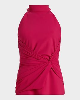 Chiara Boni La Petite Robe Adeva Twisted Knot Top