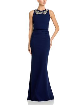 Chiara Boni La Petite Robe Chiara Boni La Petite Robe Beaded Sleeveless Gown