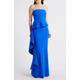 Chiara Boni La Petite Robe Chiara Boni La Petite Robe Eliska Ruffle Strapless Gown