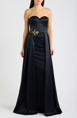Chiara Boni La Petite Robe Chiara Boni La Petite Robe Lucyla Embellished Strapless Gown