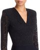 Chiara Boni La Petite Robe Chiara Boni La Petite Robe Maode Lace Bodice V Neck Dress - 4
