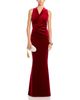 Chiara Boni La Petite Robe Chiara Boni La Petite Robe Medey Gathered Velvet Gown - 2
