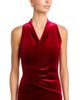 Chiara Boni La Petite Robe Chiara Boni La Petite Robe Medey Gathered Velvet Gown - 3