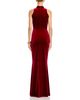 Chiara Boni La Petite Robe Chiara Boni La Petite Robe Medey Gathered Velvet Gown - 4