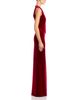 Chiara Boni La Petite Robe Chiara Boni La Petite Robe Medey Gathered Velvet Gown - 5