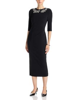 Chiara Boni La Petite Robe Chiara Boni La Petite Robe Shire Embellished Midi Dress