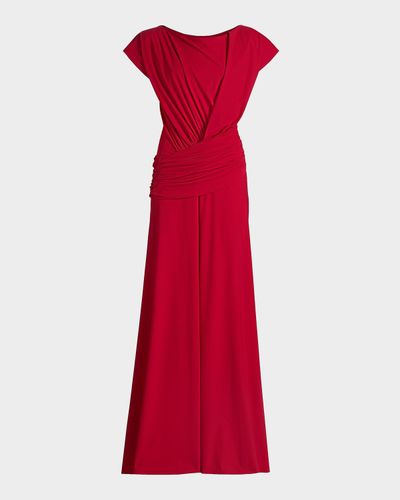 Chiara Boni La Petite Robe Nusia Draped Gown